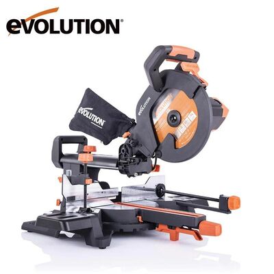 Evolution 052-0003A R255SMS+ Kızaklı Gönye Kesme Makinesi, 255mm