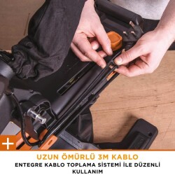 Evolution 052-0003A R255SMS+ Kızaklı Gönye Kesme Makinesi, 255mm - 8