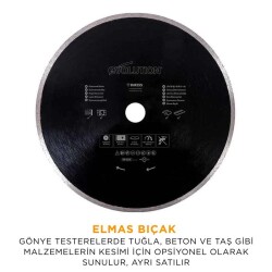 Evolution 052-0003A R255SMS+ Kızaklı Gönye Kesme Makinesi, 255mm - 19