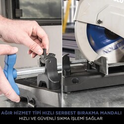 Evolution 084-0003 S355CPS Metal Profil Kesme Testeresi, 355mm - Thumbnail