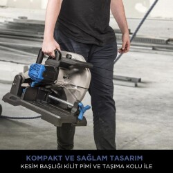 Evolution 084-0003 S355CPS Metal Profil Kesme Testeresi, 355mm - 8