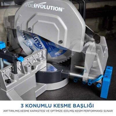 Evolution 102-0003 S355MCS Metal Gönye Kesme Testeresi, 355mm - 17