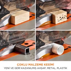 Evolution 119-0013 R255TBL+ Tezgah Testere, 255mm - 4
