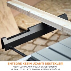 Evolution 119-0013 R255TBL+ Tezgah Testere, 255mm - 5