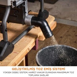 Evolution 119-0013 R255TBL+ Tezgah Testere, 255mm - 6