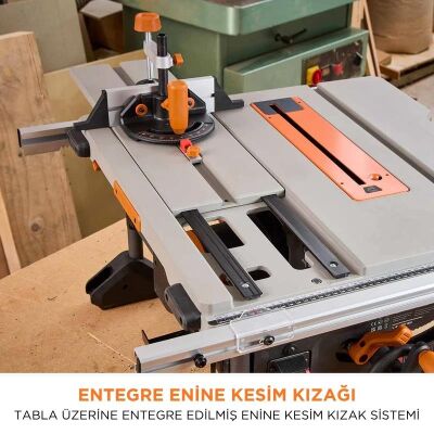 Evolution 119-0013 R255TBL+ Tezgah Testere, 255mm - 20
