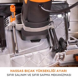 Evolution 119-0018 R255TBLX+ Standlı Tezgah Testere, 255mm - Thumbnail