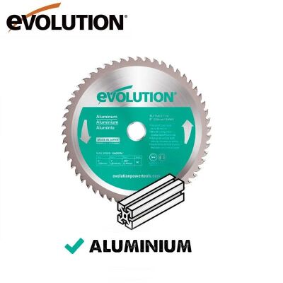 Evolution A210TCT-60MS Alüminyum Daire Testere Bıçağı, 210mm - 2