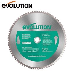 EVOLUTION - Evolution A355TCT-80CS Alüminyum Daire Testere Bıçağı, 355mm