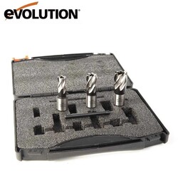 Evolution CUTTERKIT3S Cyclone Manyetik Matkap Ucu Seti, 3-Parça - Thumbnail