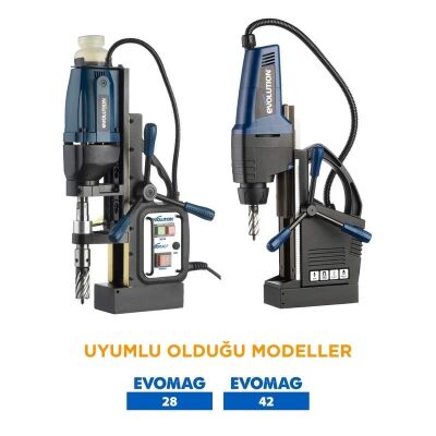 Evolution CUTTERKIT3S Cyclone Manyetik Matkap Ucu Seti, 3-Parça  - 4