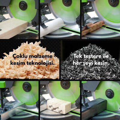 Evolution F185TCT-16CS Çoklu Malzeme için Dairesel Testere Bıçağı, 185mm - 5