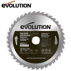 Evolution FW210TCT-40 İnce Ahşap Daire Testere Bıçağı, 210mm