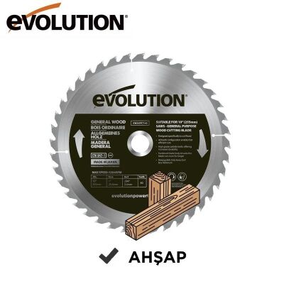 Evolution GW355TCT-60 Ahşap Daire Testere Bıçağı, 355mm - 2