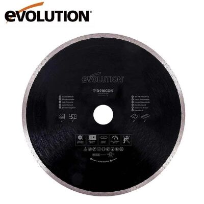 Evolution RAGEBLADE210DIAMOND Elmas Testere Bıçağı, 210mm - 1