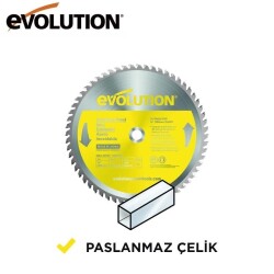 Evolution S355TCT-90CS Paslanmaz Çelik Daire Testere Bıçağı, 355mm - 2