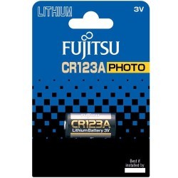 Fujitsu CR123A 3V Lityum Pil Blister - Thumbnail