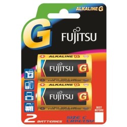  - Fujitsu LR14 Alkalin Orta Boy Pil 2Li Blister