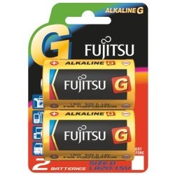 Fujitsu LR20 Alkalin Büyük Boy Pil 2 Li Blister - Thumbnail