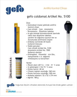 GEFO 5100 Coldomat Antifriz Bomesi - 2