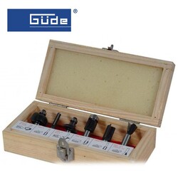 GÜDE 58315 Freze Uç Seti, 6 Parça - Thumbnail