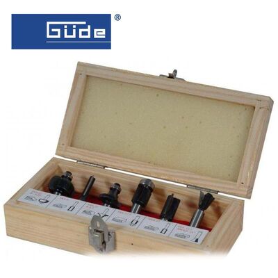 GÜDE 58315 Freze Uç Seti, 6 Parça - 2