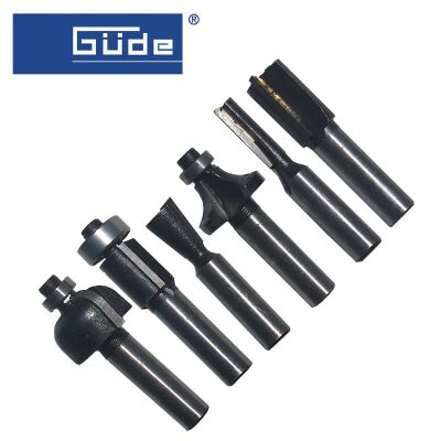 GÜDE 58315 Freze Uç Seti, 6 Parça - 1