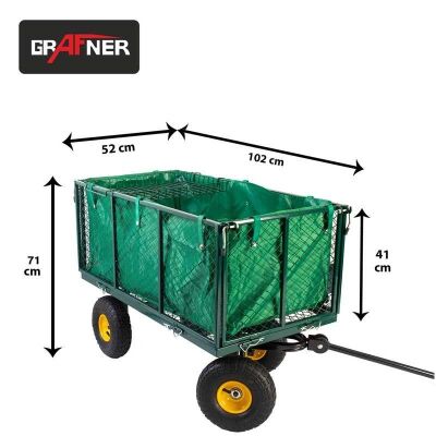 GRAFNER 19851 Bahçe Arabası, 550kg - 1