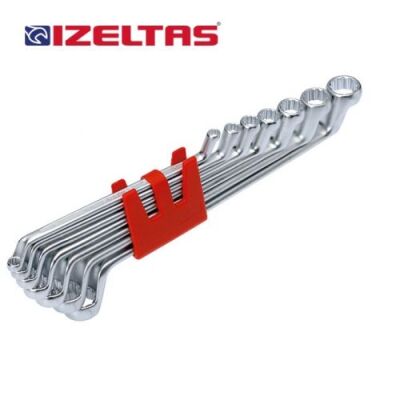 İzeltaş 0431 Yıldız İki Ağız Anahtar Takımı (12li, SAE) - 1