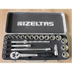 İzeltaş 1113 1/2" Altı Köşe Lokma Anahtar Takımı (24 Parça, mm)