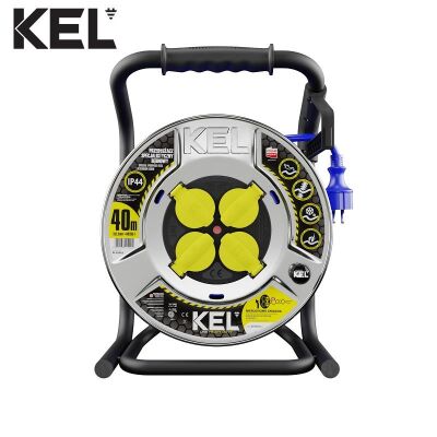 KEL 99463 Ağır Hizmet Tipi Uzatma Kablosu 40m, 3x2.5 mm2 - 1