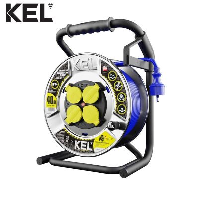 KEL 99463 Ağır Hizmet Tipi Uzatma Kablosu 40m, 3x2.5 mm2 - 6