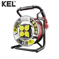 KEL 99470 Profesyonel Uzatma Kablosu 50m, 3x2.5 mm2 - 6