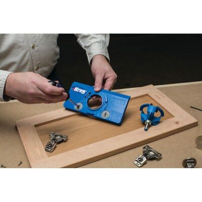 KREG KHI-HINGE Gizli Menteşe Açma Kılavuz Seti - 5