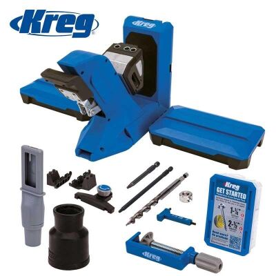 KREG Pocket-Hole Jig 720PRO Açılı Ahşap Delme Seti - 1