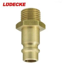 LÜDECKE ES 14 NA Stoper Uç (1/4” Erkek) - 2
