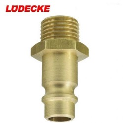 LUDECKE - LÜDECKE ES 38 NA Stoper Uç (3/8” Erkek)