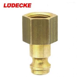 LUDECKE - LÜDECKE ESM 14 NI Mini Stoper Uç (1/4” Erkek)