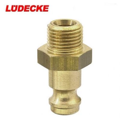 LÜDECKE ESM 18 NA Mini Stoper Uç (1/8” Erkek) - 1