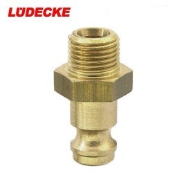 LÜDECKE ESM 18 NA Mini Stoper Uç (1/8” Erkek) - 2
