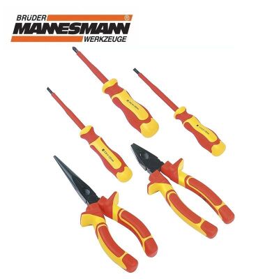 Mannesmann 10610 İzoleli VDE Pense ve Tornavida Seti, 5 Parça - 1