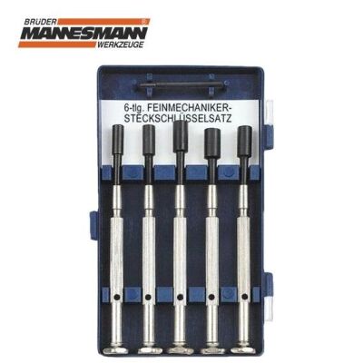 Mannesmann 1135-6 Lokma Uçlu Hassas Tornavida Seti, 6 Parça - 1