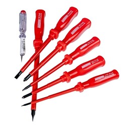 Mannesmann 1187-8-PL İzoleli Tornavida Seti, 8 Parça - Thumbnail