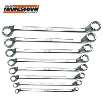Mannesmann 140-08 DIN Yıldız İki Ağız Anahtar Takımı, 8 Parça - 1