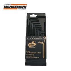 Mannesmann 18100 Allen Anahtar Seti (Torx, 9 Parça) - 1