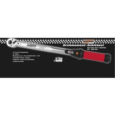 Mannesmann 18146 Otomatik Tork Anahtarı, 40-200Nm