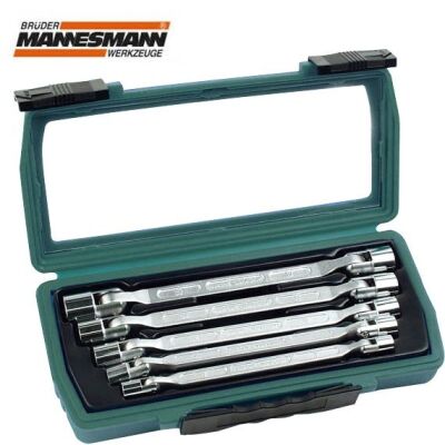 Mannesmann 19821 Mafsallı Lokma Anahtar Takımı, 5 Parça - 1