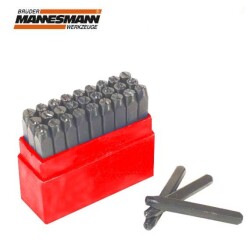 Mannesmann 244-06 Harf Zımba Seti 6 mm - 2