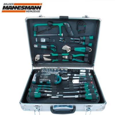 Mannesmann 29072 Alüminyum Takım Çantalı Alet Seti, 124 Parça - 1