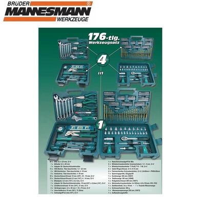 Mannesmann 29086 Alet Seti, 176 Parça